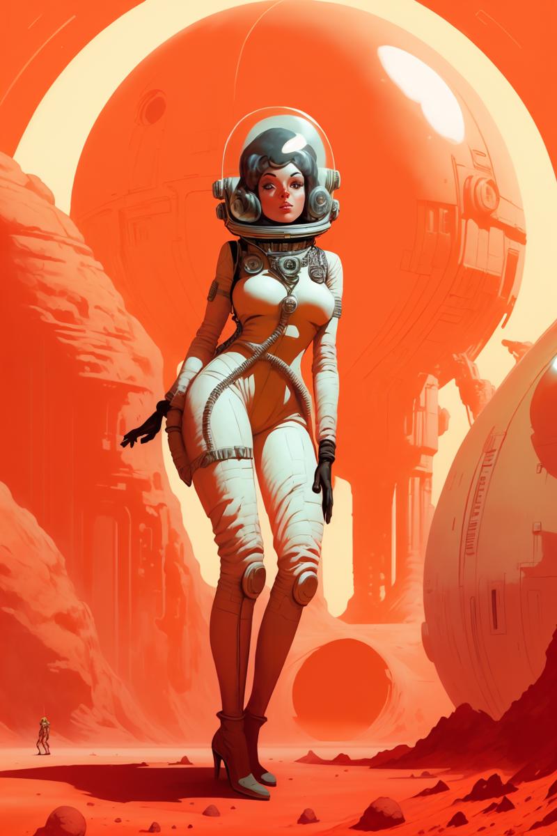 00026-453662646general_rev_1.2.2sp4c3w0m3n woman a wearing a space suit and helmet pinup pose, on mars with a spaceship in the background.png